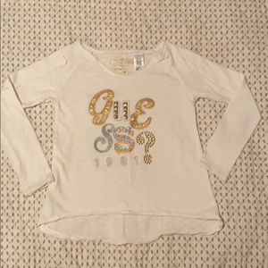 Girls Guess brand long sleeve T size 10-12